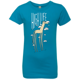 T-Shirts Turquoise / YXS The High Life Girls Premium T-Shirt