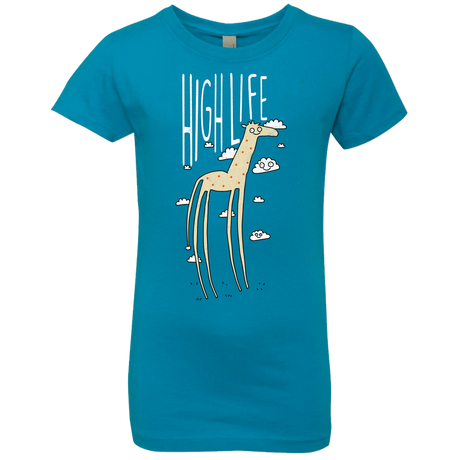 T-Shirts Turquoise / YXS The High Life Girls Premium T-Shirt