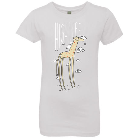 T-Shirts White / YXS The High Life Girls Premium T-Shirt