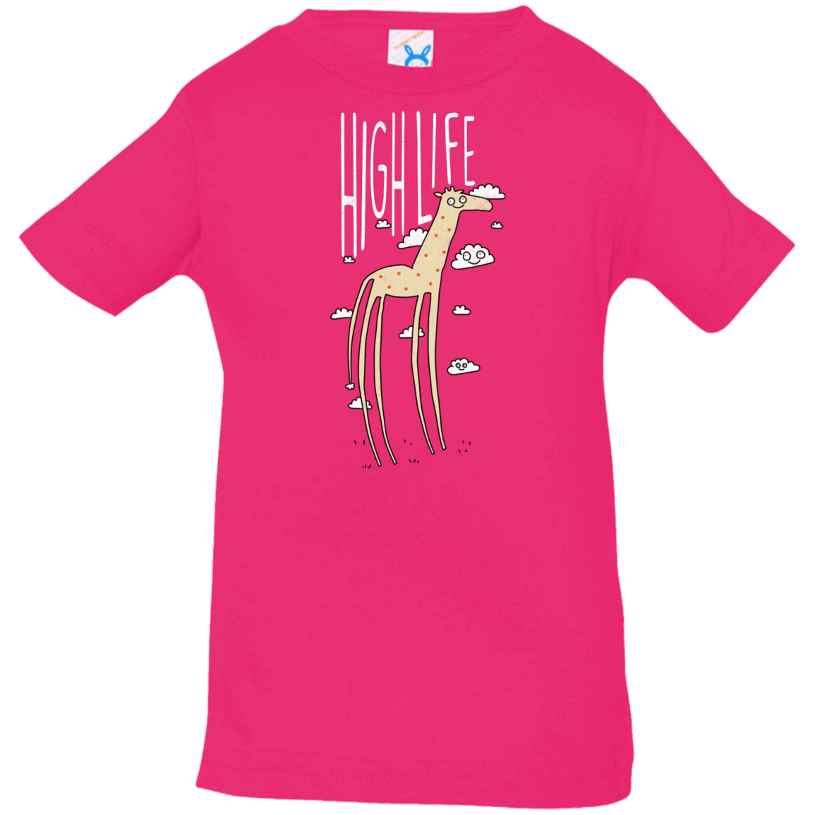 T-Shirts Hot Pink / 6 Months The High Life Infant Premium T-Shirt