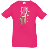 T-Shirts Hot Pink / 6 Months The High Life Infant Premium T-Shirt