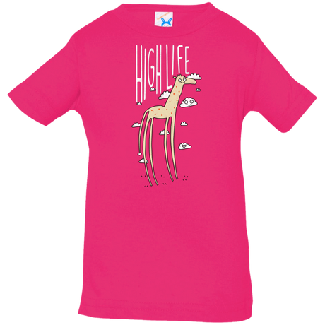 T-Shirts Hot Pink / 6 Months The High Life Infant Premium T-Shirt