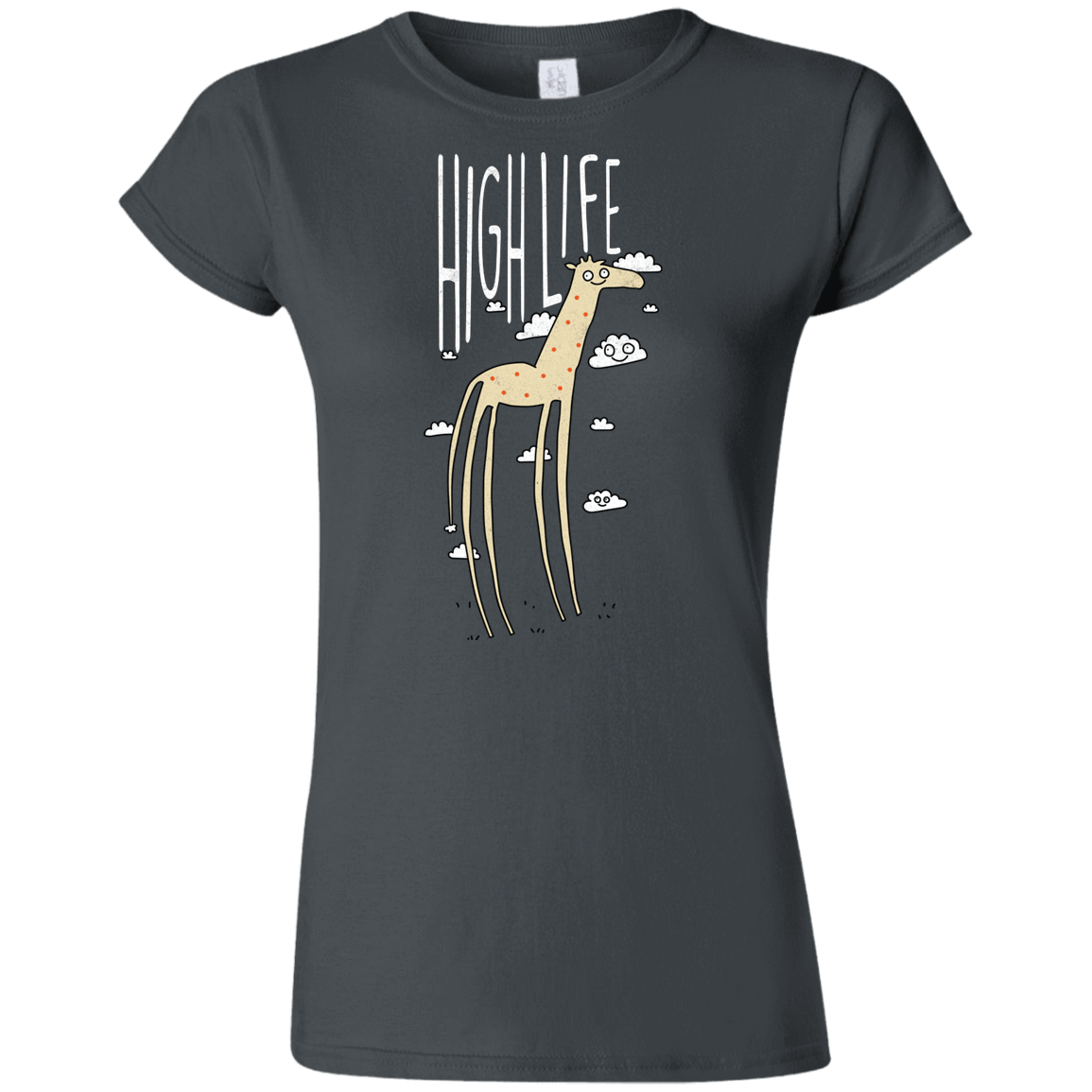 T-Shirts Charcoal / S The High Life Junior Slimmer-Fit T-Shirt