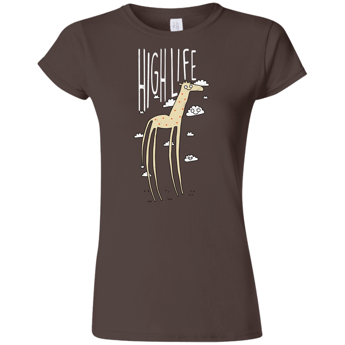 T-Shirts Dark Chocolate / S The High Life Junior Slimmer-Fit T-Shirt