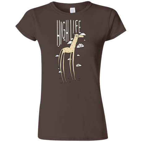 T-Shirts Dark Chocolate / S The High Life Junior Slimmer-Fit T-Shirt