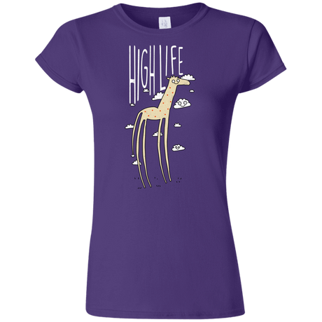 T-Shirts Purple / S The High Life Junior Slimmer-Fit T-Shirt