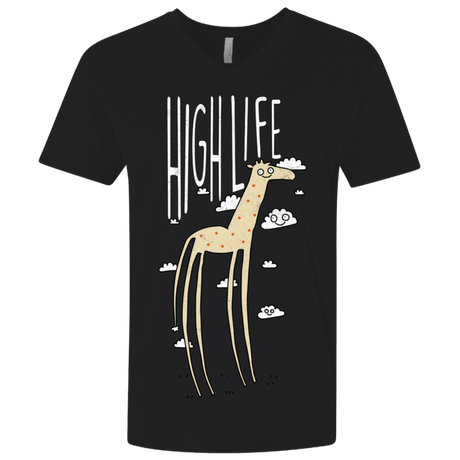 T-Shirts Black / X-Small The High Life Men's Premium V-Neck