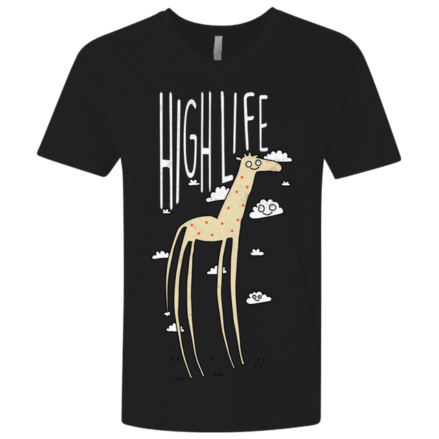 T-Shirts Black / X-Small The High Life Men's Premium V-Neck