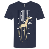T-Shirts Midnight Navy / X-Small The High Life Men's Premium V-Neck