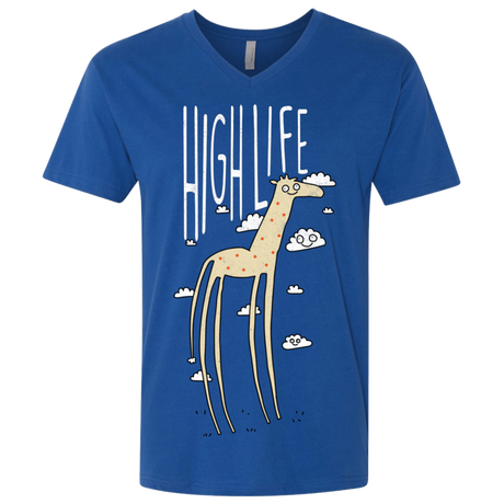 T-Shirts Royal / X-Small The High Life Men's Premium V-Neck