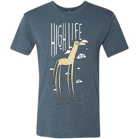 T-Shirts Indigo / S The High Life Men's Triblend T-Shirt