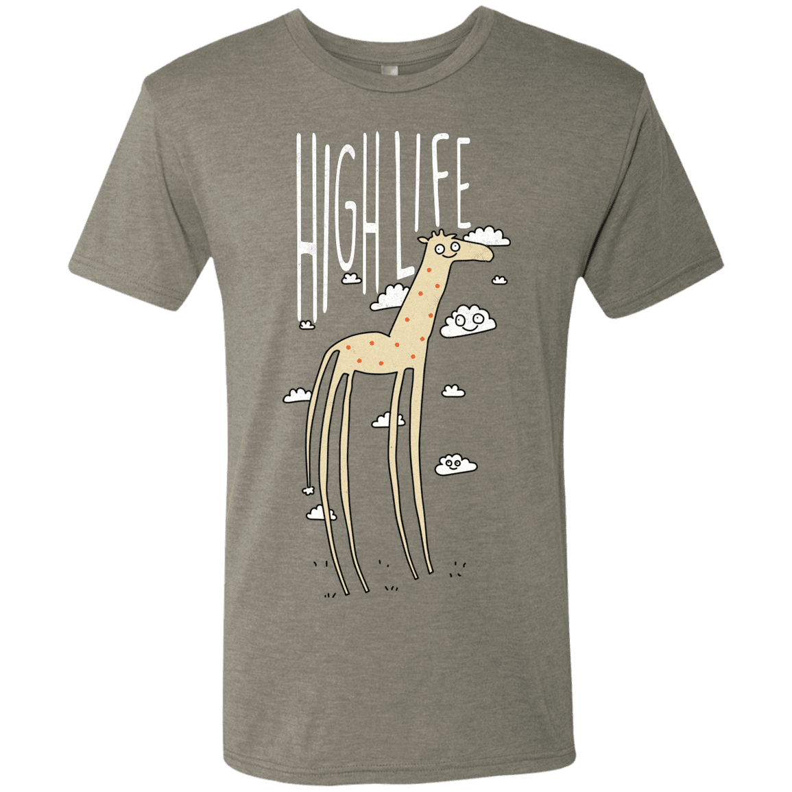 T-Shirts Venetian Grey / S The High Life Men's Triblend T-Shirt