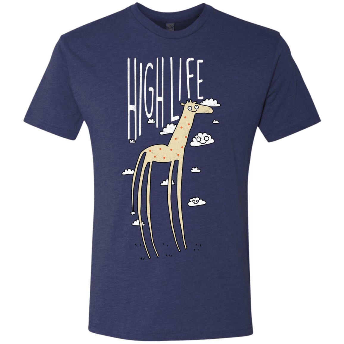 T-Shirts Vintage Navy / S The High Life Men's Triblend T-Shirt