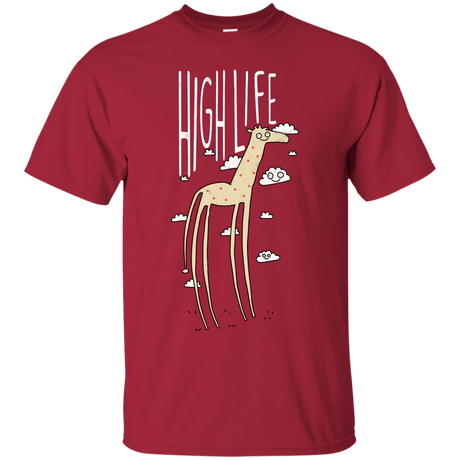 T-Shirts Cardinal / S The High Life T-Shirt