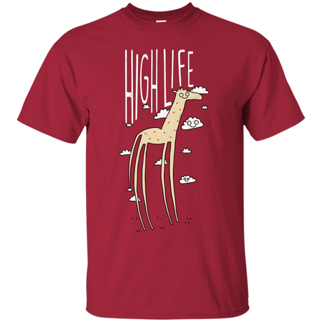 T-Shirts Cardinal / S The High Life T-Shirt