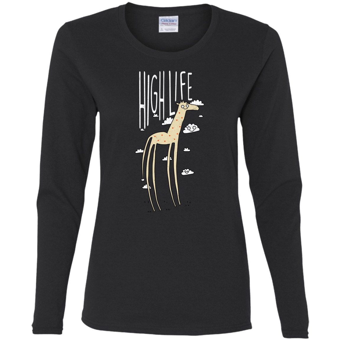 T-Shirts Black / S The High Life Women's Long Sleeve T-Shirt