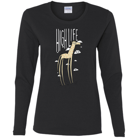 T-Shirts Black / S The High Life Women's Long Sleeve T-Shirt