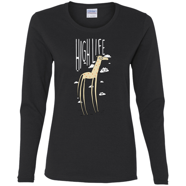 T-Shirts Black / S The High Life Women's Long Sleeve T-Shirt
