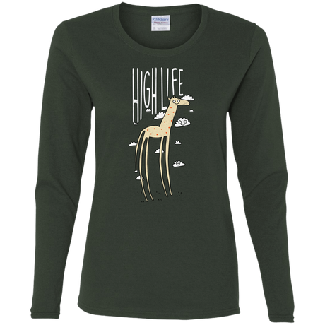 T-Shirts Forest / S The High Life Women's Long Sleeve T-Shirt