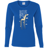 T-Shirts Royal / S The High Life Women's Long Sleeve T-Shirt