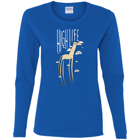 T-Shirts Royal / S The High Life Women's Long Sleeve T-Shirt