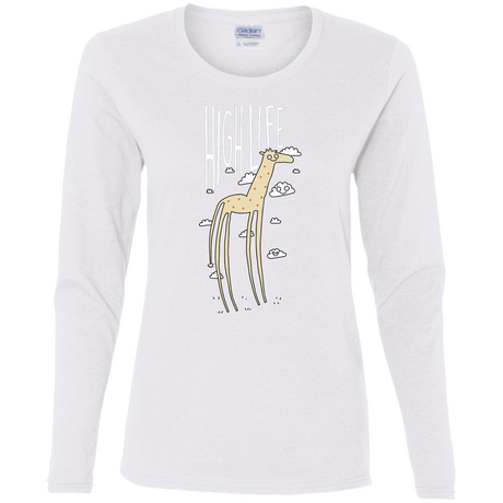 T-Shirts White / S The High Life Women's Long Sleeve T-Shirt