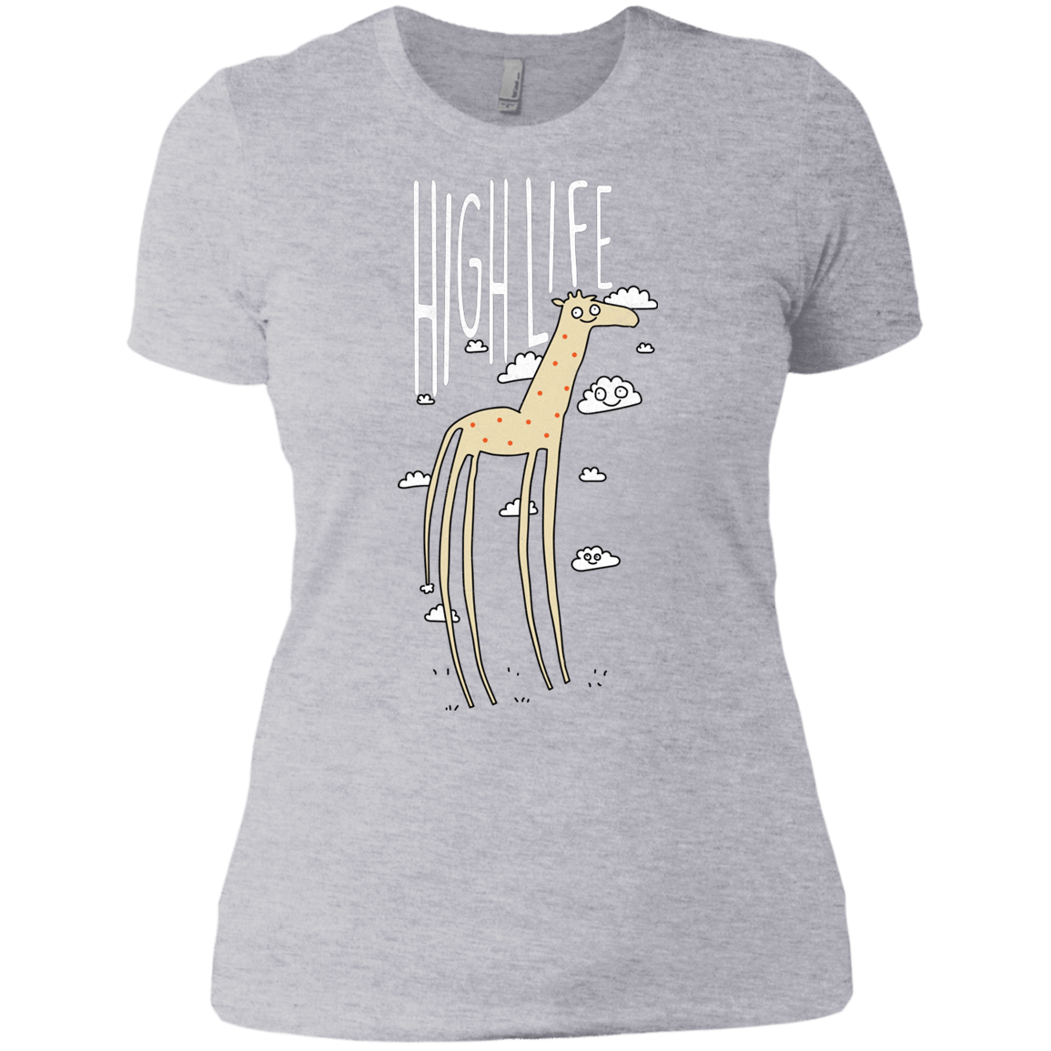T-Shirts Heather Grey / X-Small The High Life Women's Premium T-Shirt