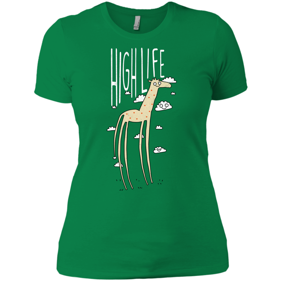 T-Shirts Kelly Green / X-Small The High Life Women's Premium T-Shirt