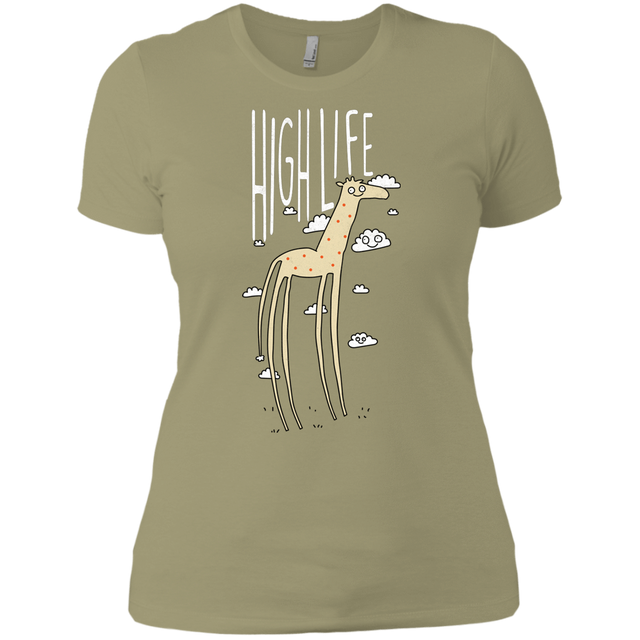 T-Shirts Light Olive / X-Small The High Life Women's Premium T-Shirt