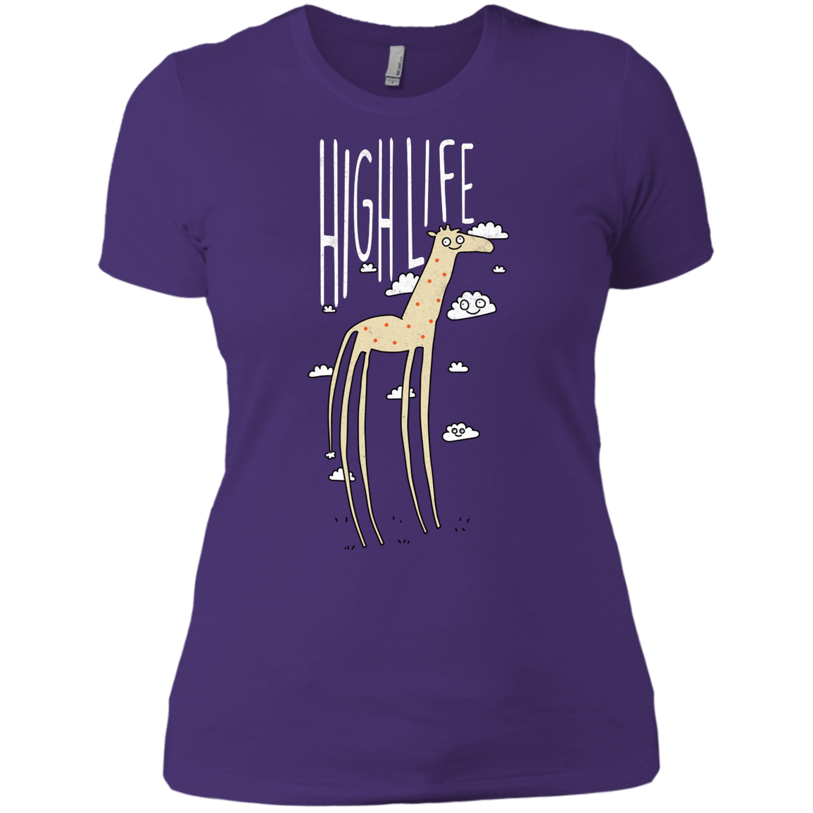 T-Shirts Purple Rush/ / X-Small The High Life Women's Premium T-Shirt