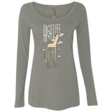 T-Shirts Venetian Grey / S The High Life Women's Triblend Long Sleeve Shirt