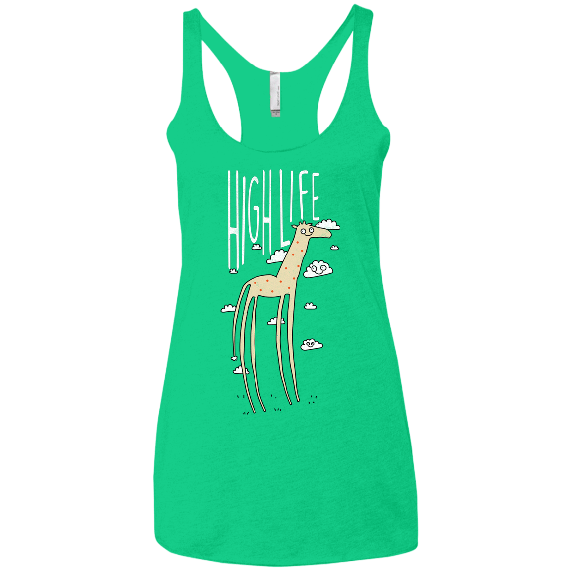 The High Life Women's Triblend Racerback Tank