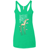The High Life Women's Triblend Racerback Tank