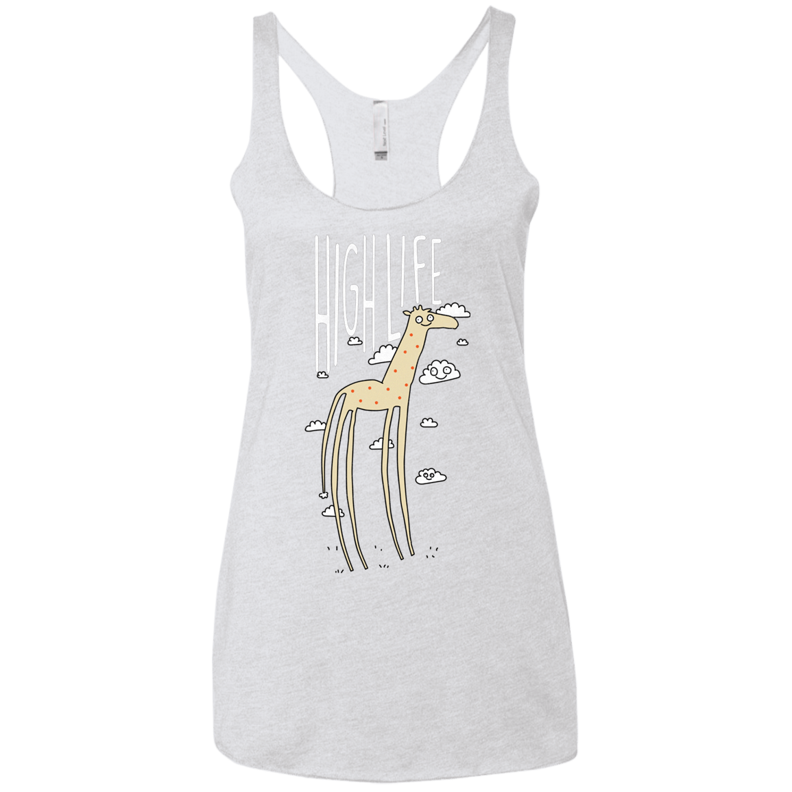 The High Life Women's Triblend Racerback Tank