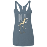 The High Life Women's Triblend Racerback Tank