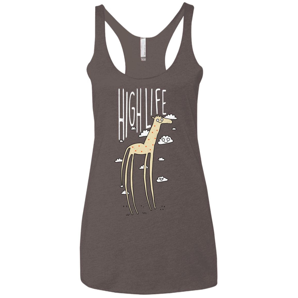The High Life Women's Triblend Racerback Tank
