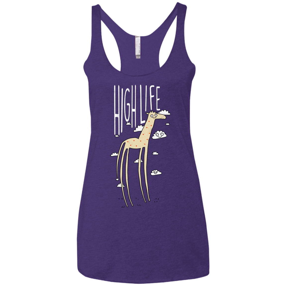 The High Life Women's Triblend Racerback Tank