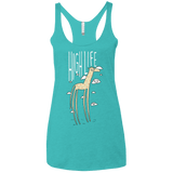 The High Life Women's Triblend Racerback Tank