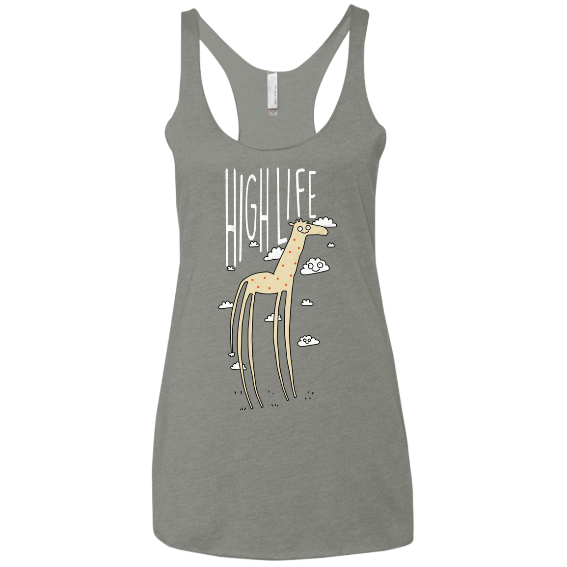 The High Life Women's Triblend Racerback Tank