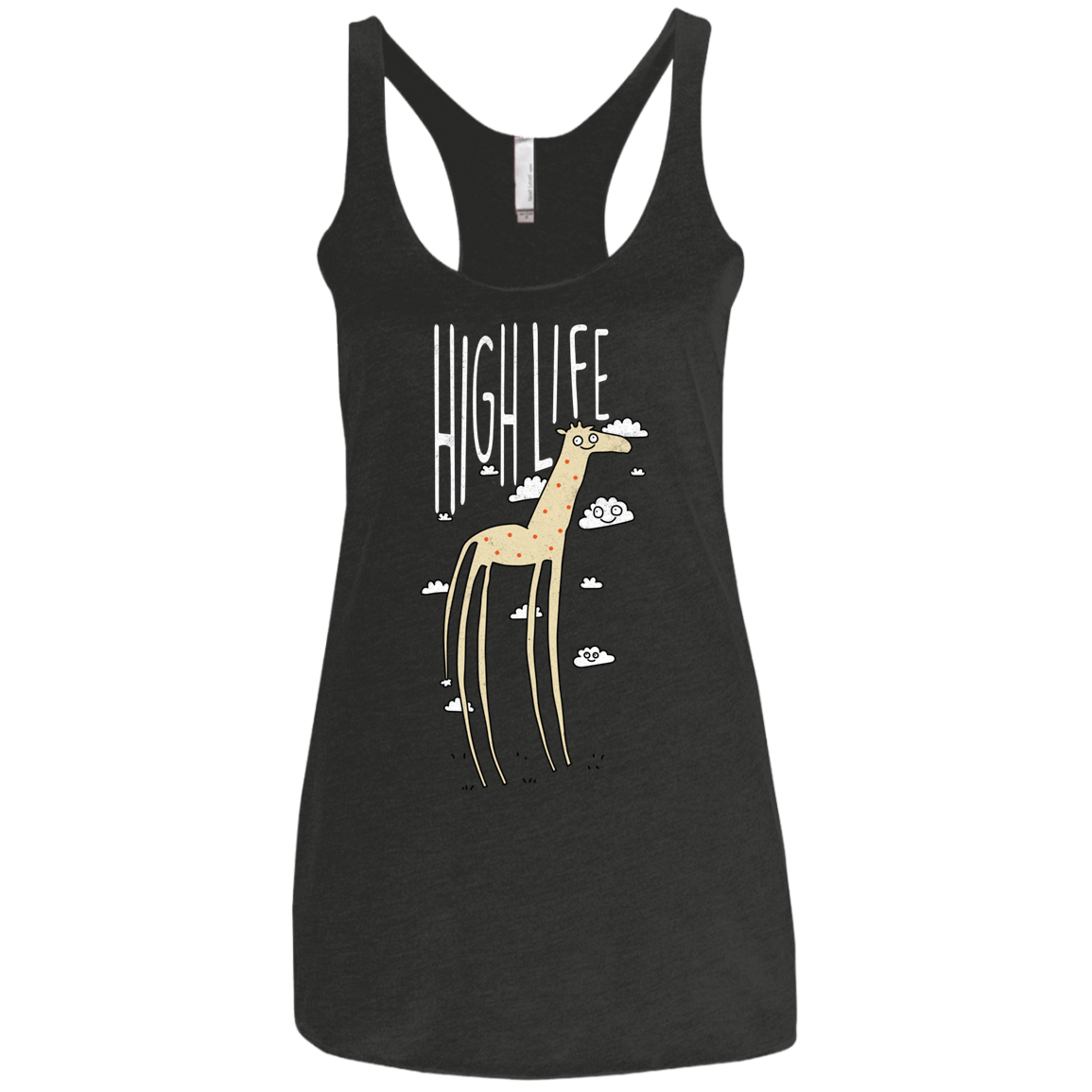The High Life Women's Triblend Racerback Tank