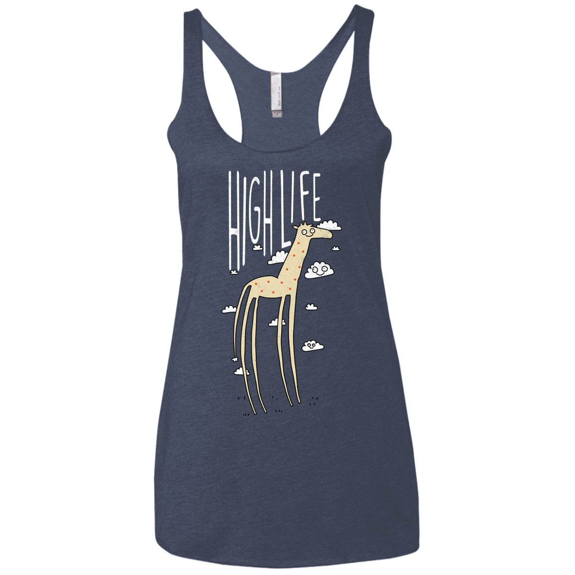 The High Life Women's Triblend Racerback Tank