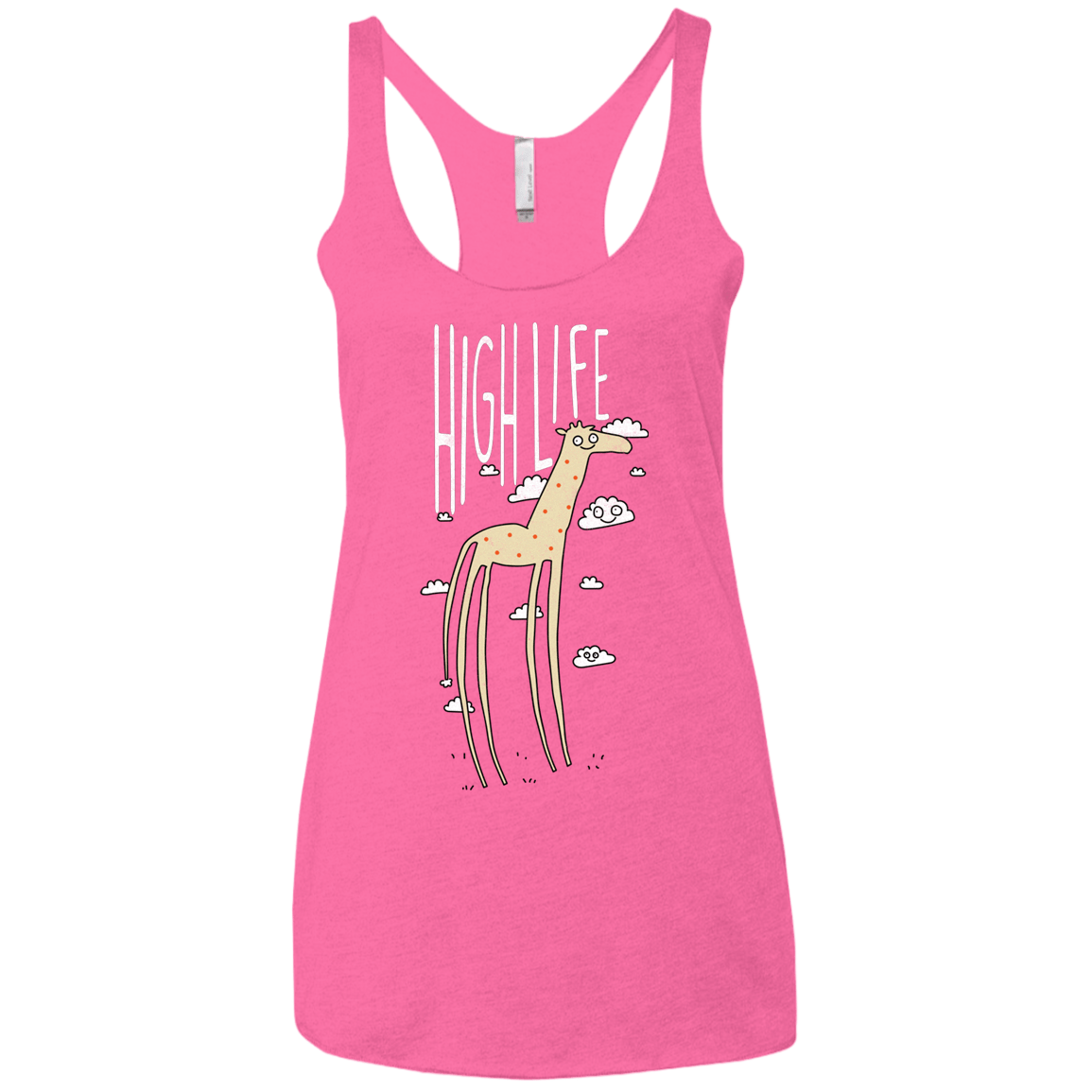 The High Life Women's Triblend Racerback Tank