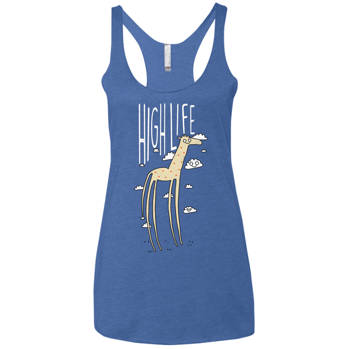 The High Life Women's Triblend Racerback Tank