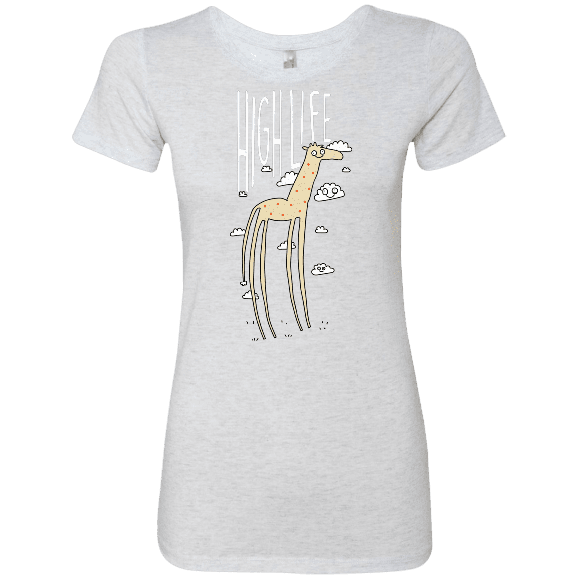 T-Shirts Heather White / S The High Life Women's Triblend T-Shirt