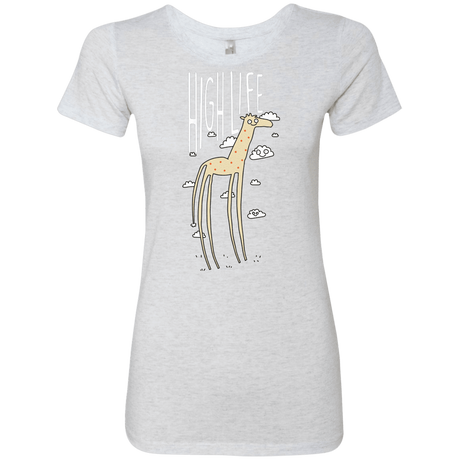 T-Shirts Heather White / S The High Life Women's Triblend T-Shirt