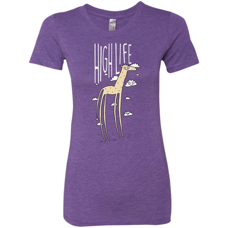 T-Shirts Purple Rush / S The High Life Women's Triblend T-Shirt