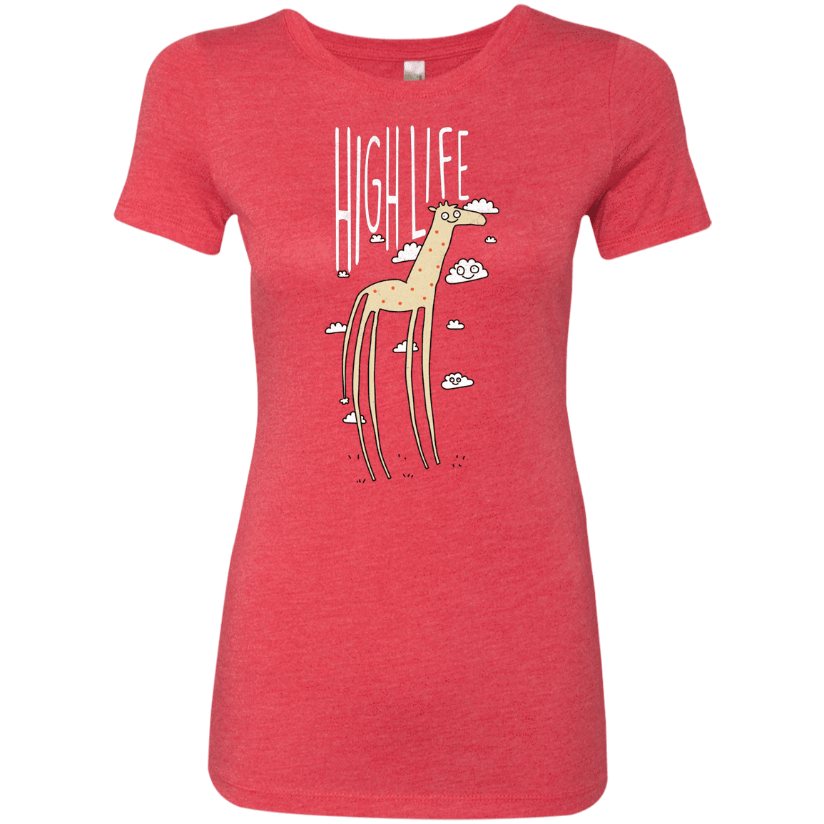 T-Shirts Vintage Red / S The High Life Women's Triblend T-Shirt