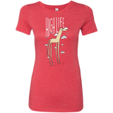 T-Shirts Vintage Red / S The High Life Women's Triblend T-Shirt