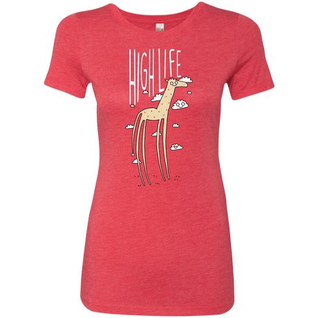 T-Shirts Vintage Red / S The High Life Women's Triblend T-Shirt
