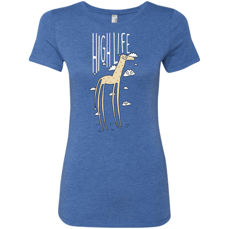 T-Shirts Vintage Royal / S The High Life Women's Triblend T-Shirt
